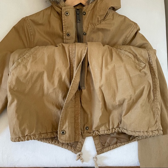 Old Navy Petite Long Hooded Jacket - Picture 6 of 6